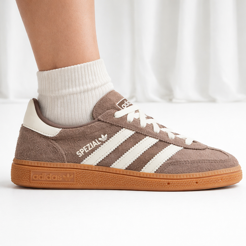 Adidas Originals Women's Brown Handball Spezial Sneakers, IF6490