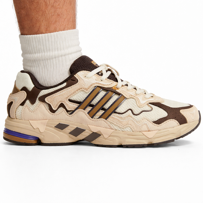 Adidas Originals Men's Cream/Brown Bad Bunny x Response CL Shoes,ID0780 (No Box)