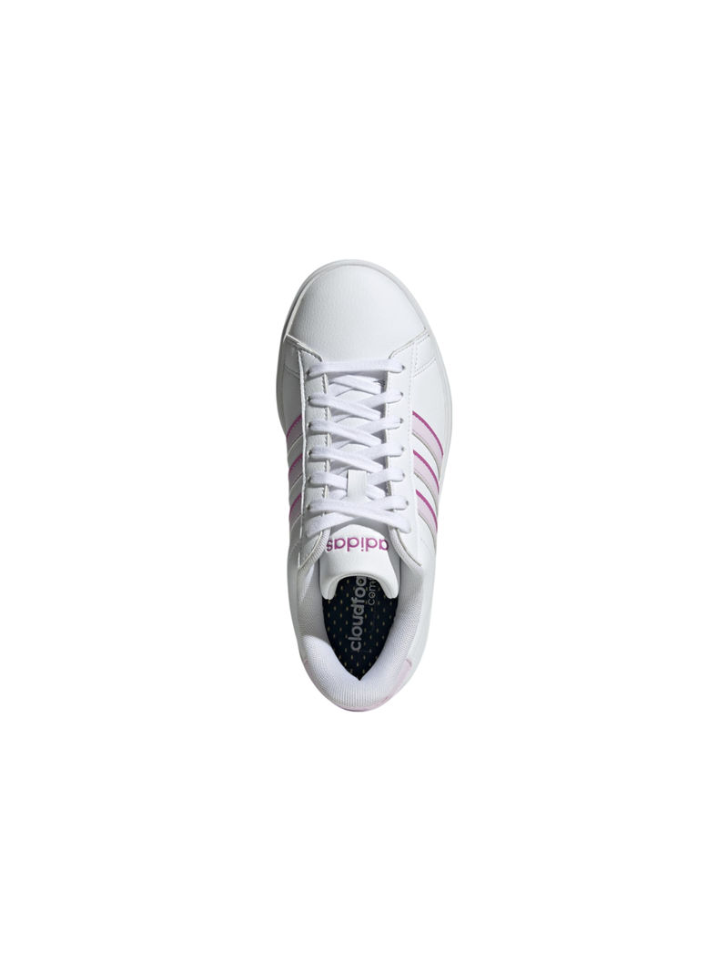Zapatillas Adidas Grand Court 2.0 para mujer, color blanco/lavanda, IG9242