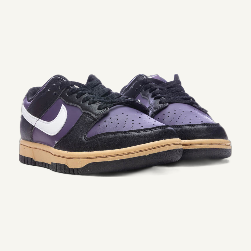 Nike Women's Dark Raisin/White Dunk Low Next Nature Sneakers, DD1873 500