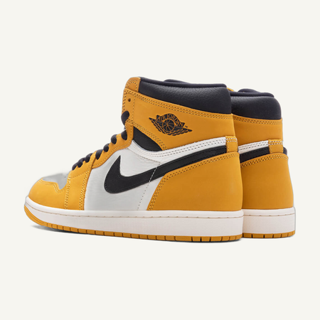 Jordan Men's Yellow Ochre Air Jordan 1 Retro High OG Sneakers, DZ5485 701