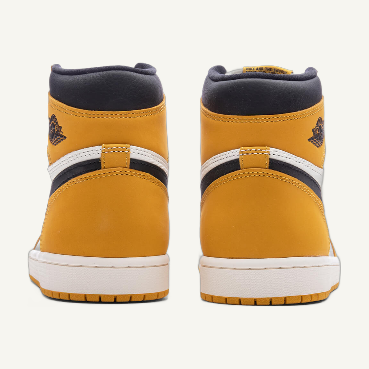 Jordan Men's Yellow Ochre Air Jordan 1 Retro High OG Sneakers, DZ5485 701