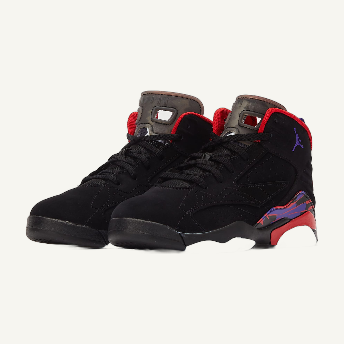 Jordan Preschool Black/Red Jumpman MVP Sneakers, DZ5578 006