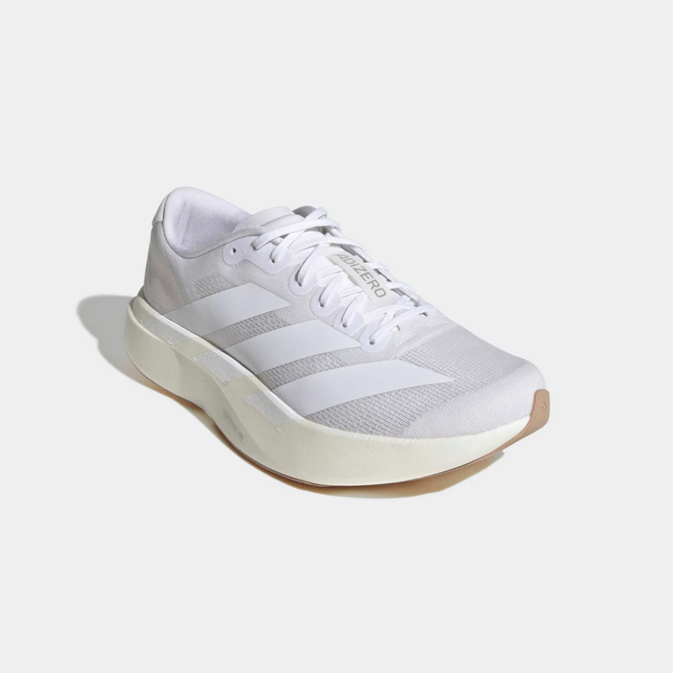 Adidas Men's White/Sandstone Adizero Evo SL Sneakers, KI6923