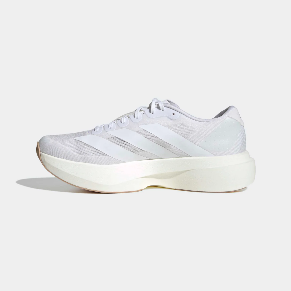 Adidas Men's White/Sandstone Adizero Evo SL Sneakers, KI6923