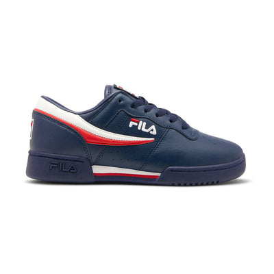 FILA Kids Original Fitness Sneakers, Navy/White/Red, 3VF80105-460