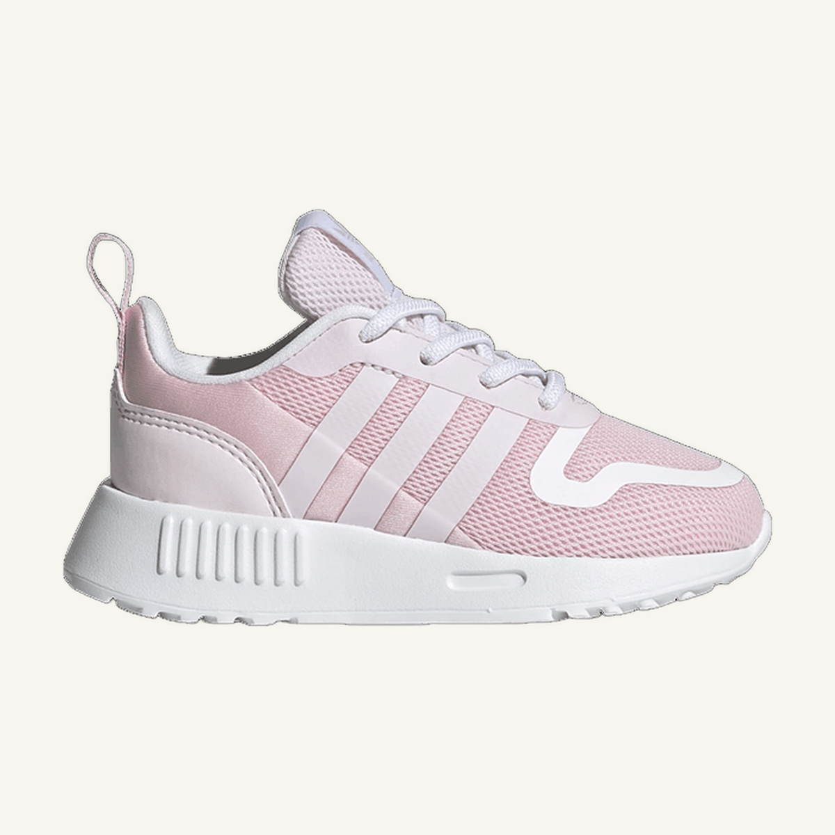 Adidas Toddler Clear Pink Multix Sneakers, GX4812