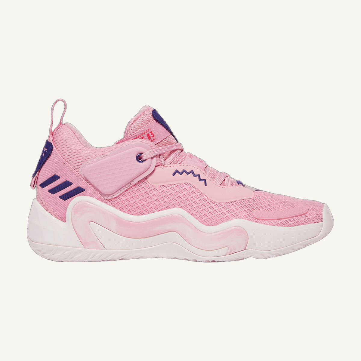 Adidas Men's Light Pink D.O.N. Issue #3 Basketball Shoes, GY0310
