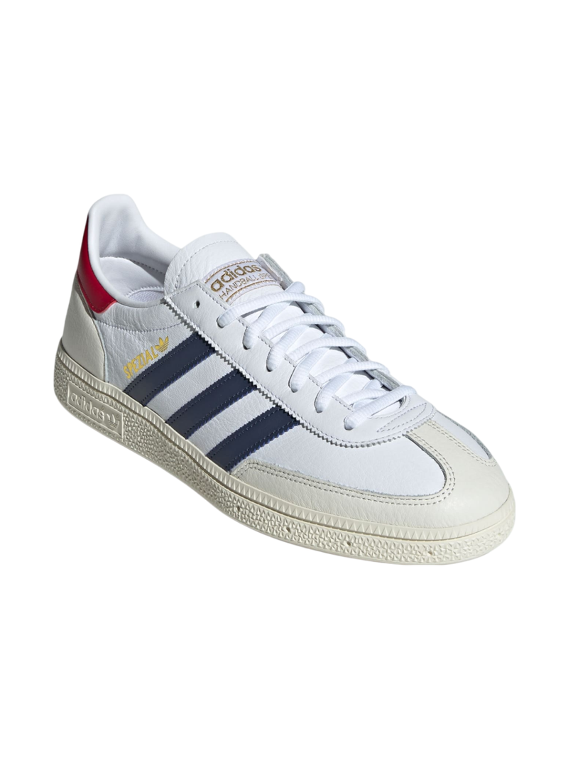 Zapatillas de balonmano Adidas Originals para hombre, blancas, rojas y azul marino, JH5450