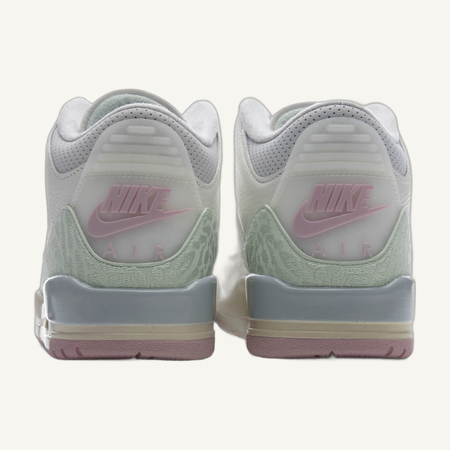 Jordan Men's Sail/Jade Aura Air Jordan 3 Retro OG 'Spring Is in the Air' Sneakers, IF4396 100