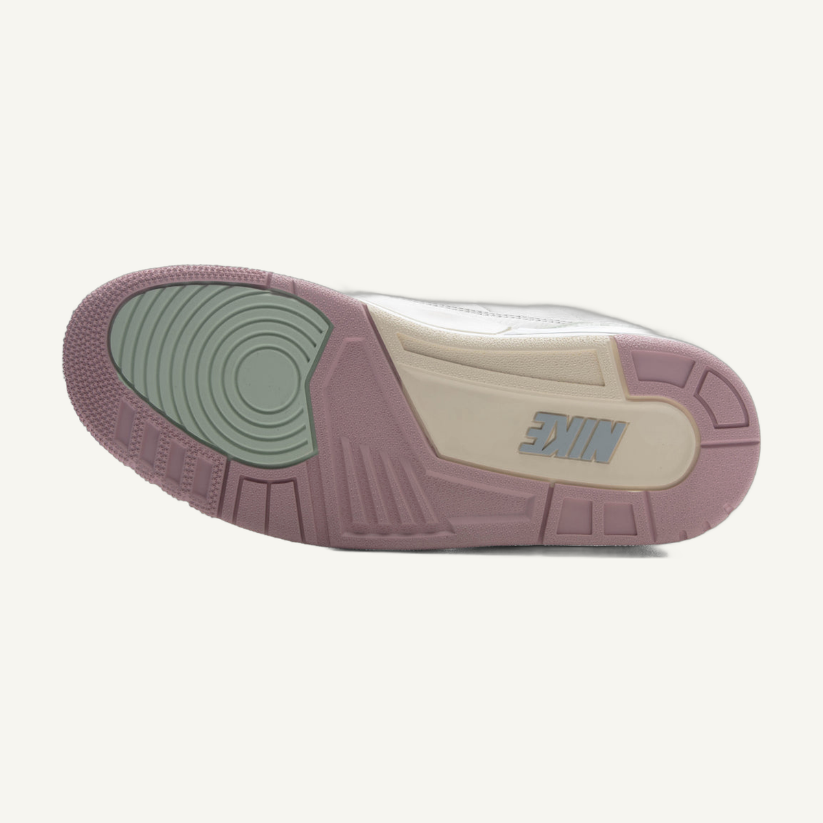 Jordan Men's Sail/Jade Aura Air Jordan 3 Retro OG 'Spring Is in the Air' Sneakers, IF4396 100