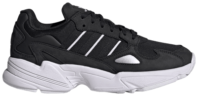 Adidas Men's Falcon Black Comfortable Running Shoes, Core Black / Core Black / Cloud White, IG8301