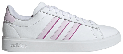 Adidas Women's Grand Sneakers, Cloud White / Ice Lavender / Purple Burst, IG9242