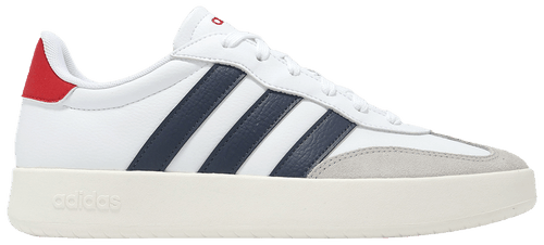 Adidas Men's Barreda Sneakers, Cloud White / Shadow Navy / Better Scarlet, IH1228