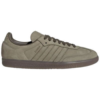 Adidas Originals Men's Olive Samba OG Sneakers, IH4389