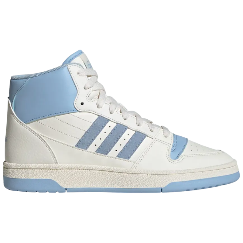 Zapatillas Adidas Break Start Mid para mujer, blancas y azules, IH7879