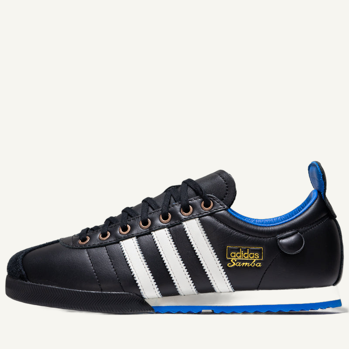 Adidas Originals Men's Core Black/Cloud White Samba 62 Sneakers, IH8603