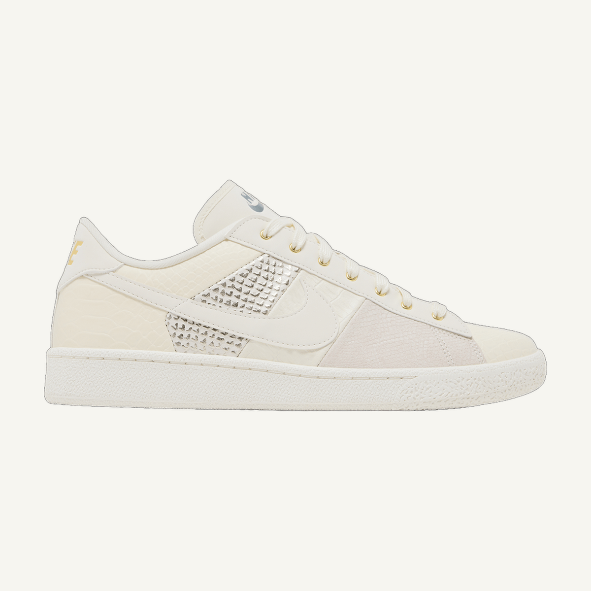 Nike Men's Pale Ivory Tennis Classic Premium Sneakers, IQ5786 100