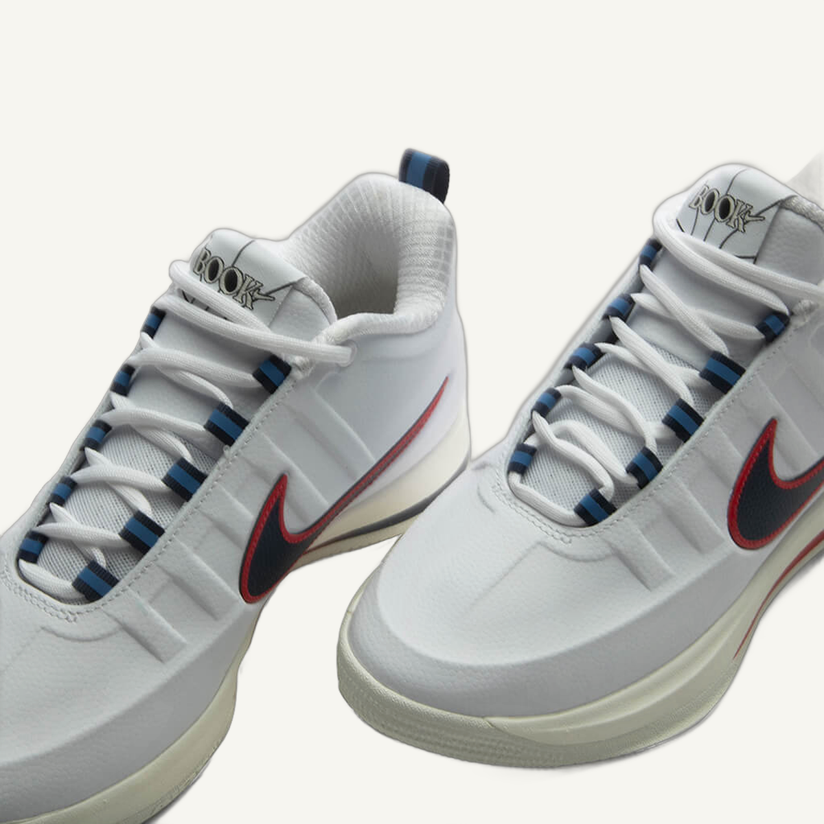 Nike Men's White/Midnight Navy Book 2 'WNBA 30th Anniversary' Sneakers, IR6333 100