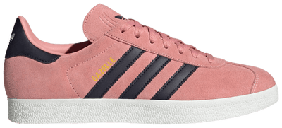 Adidas Originals Men's Gazelle Sneakers, Glow Pink / Aurora Black / Core White, JH5388