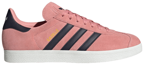 Adidas Originals Men's Gazelle Sneakers, Glow Pink / Aurora Black / Core White, JH5388