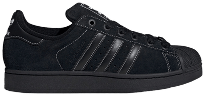 Adidas Originals Men's Superstar II Sneakers, Core Black / Core Black / Silver Metallic, ID8723