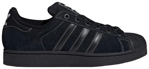 Adidas Originals Men's Superstar II Sneakers, Core Black / Core Black / Silver Metallic, ID8723