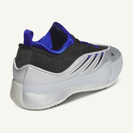 Adidas Men's Silver Metallic Dame 9 'Tecmo Bowl' Sneakers, JH6633