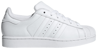 Adidas Originals Women's Superstar II Sneakers, Cloud White / Cloud White / Core Black, JH7006
