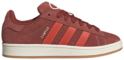 Adidas Originals Men's Campus 00s Sneakers, Preloved Ruby / Preloved Red / Off White, JH8790