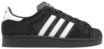 Adidas Originals Women's Superstar II Sneakers, Core Black / Cloud White / Core Black, JH9475