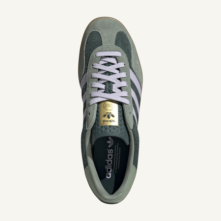 Adidas Originals Men's Mineral Green Gazelle Indoor Sneakers, JI0323