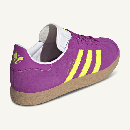 Adidas Originals Women's Purple Burst Gazelle Sneakers, JI1373