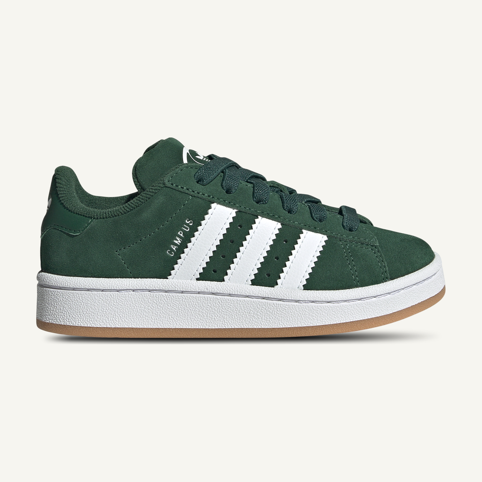 Adidas Originals Preschool Dark Green/Cloud White Campus 00s Sneakers, JI4332