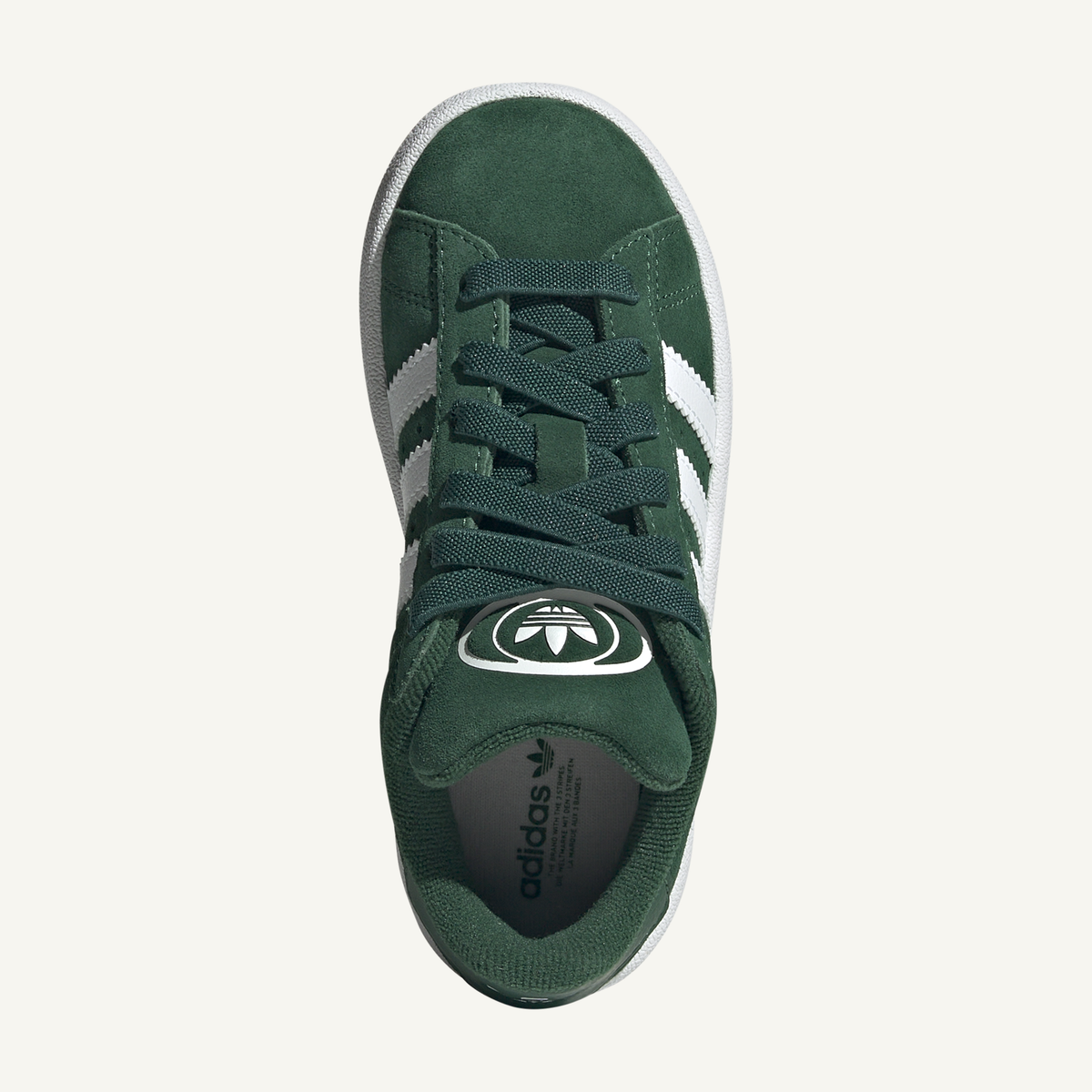 Adidas Originals Preschool Dark Green/Cloud White Campus 00s Sneakers, JI4332