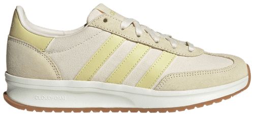 Adidas Women's Run Running Shoes, Wonder White / Powder Yellow / Warm Vanilla, JI4915