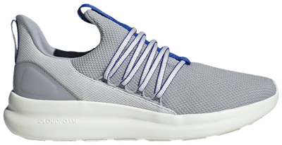 Adidas Men's Lite Racer Adapt Running Shoes, Grey Two / Lucid Blue / Grey One, JI4982