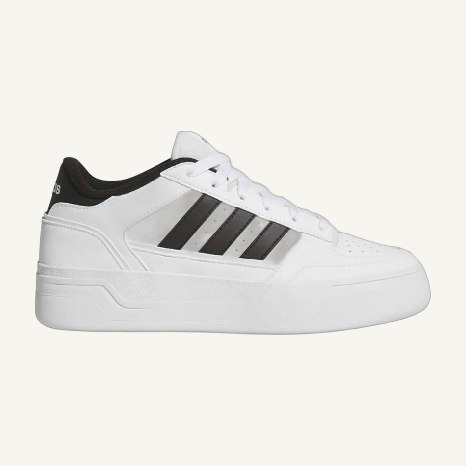 Adidas Women's Cloud White/Core Black Break Start Bold Sneakers, JP7526