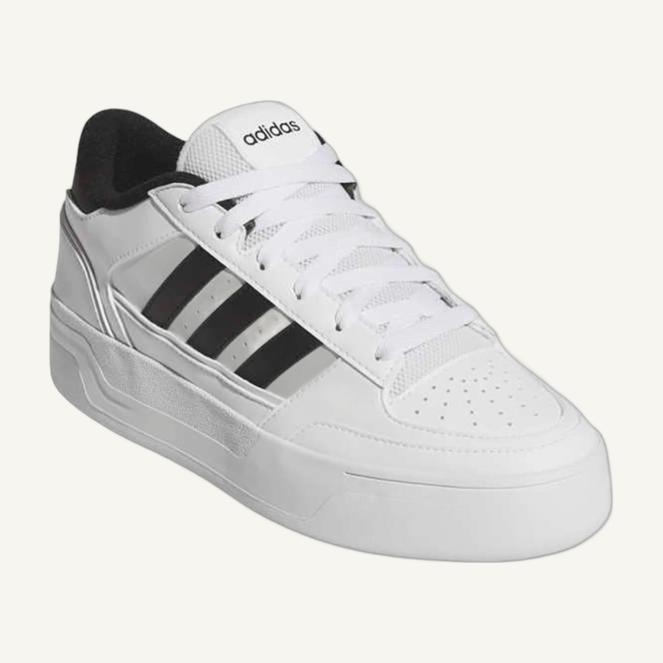 Adidas Women's Cloud White/Core Black Break Start Bold Sneakers, JP7526
