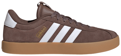 Adidas Men's VL Court Sneakers, Earth Strata / Cloud White / Gold Metallic, JP7536