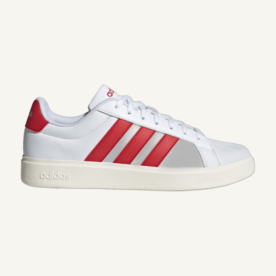 Adidas Men's Cloud White/Better Scarlet Streettalk Sneakers, JP8279