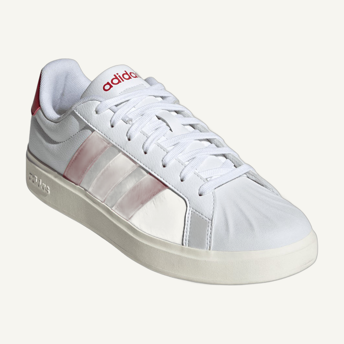 Adidas Men's Cloud White/Better Scarlet Streettalk Sneakers, JP8279