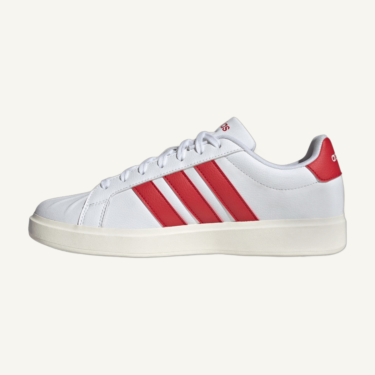 Adidas Men's Cloud White/Better Scarlet Streettalk Sneakers, JP8279