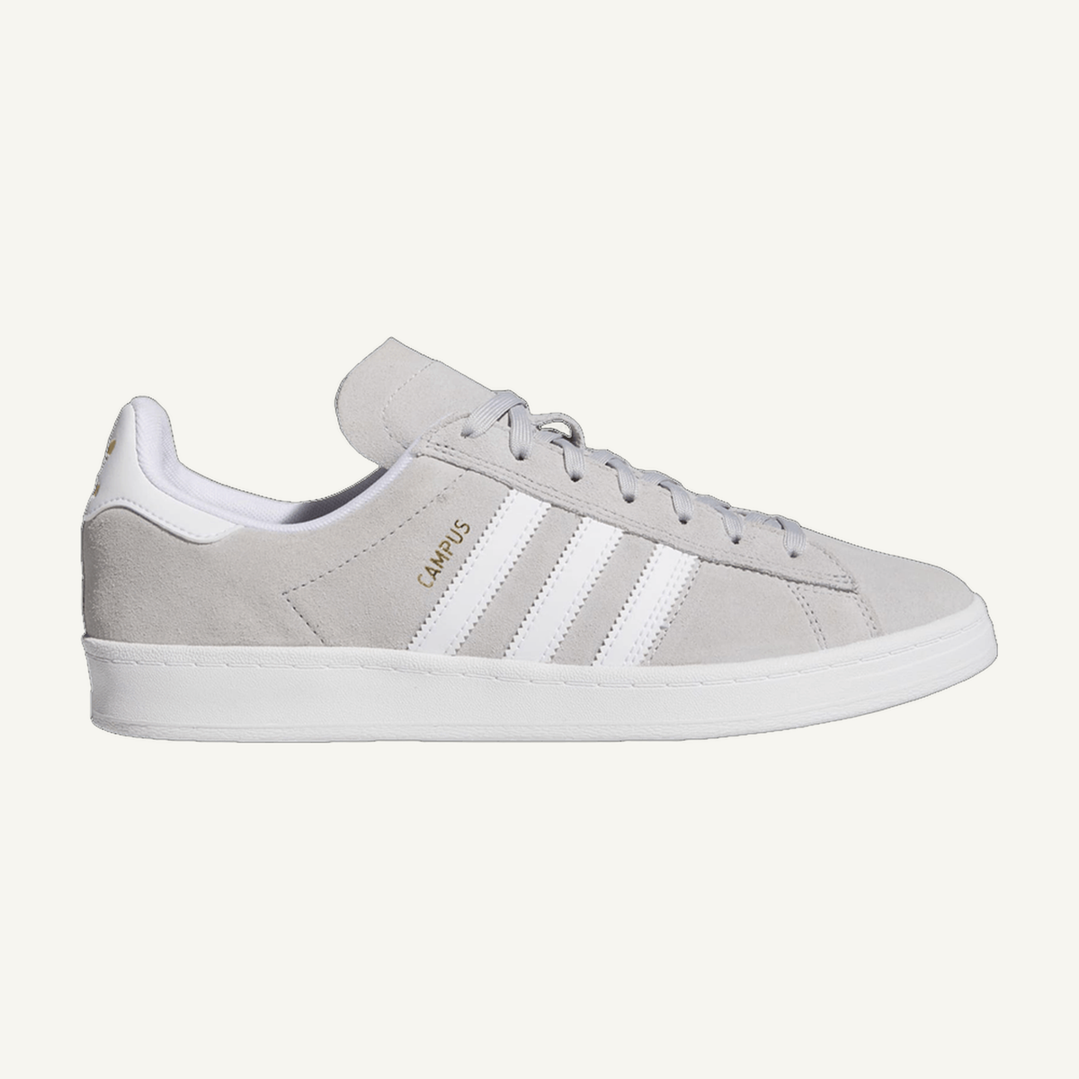 Adidas Originals Men's Grey Two Campus ADV Skate Shoes, JP8541