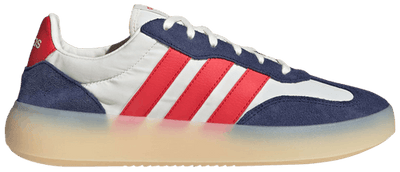 Adidas Men's Barreda Sneakers, Off White / Pure Ruby / Dark Blue, JP9667