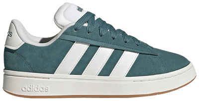 Adidas Men's Grand Court Sneakers, Preloved Teal / Core White / Gum, JQ3007