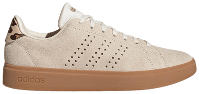 Adidas Women's Advantage Sneakers, Wonder White / Bronze Strata / Matte Gold, JQ7396