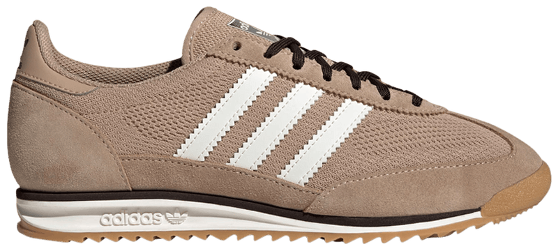 Adidas Originals Women's SL 72 Vintage Sneakers, Warm Sandstone / Off White / Gum, JQ8324