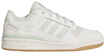 Adidas Originals Women's Forum Sneakers, Cloud White / Linen Green / Cream White, JR0475