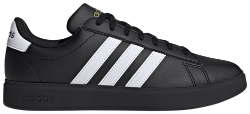 Zapatillas Adidas Grand Court 2.0 para hombre, negro/dorado metalizado, JR0546